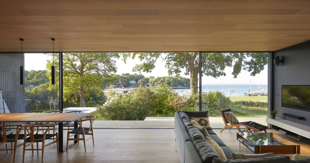 HiFinity Alumínium tolóajtók - House Island Rest található Isle of Wight, Egyesült Királyság