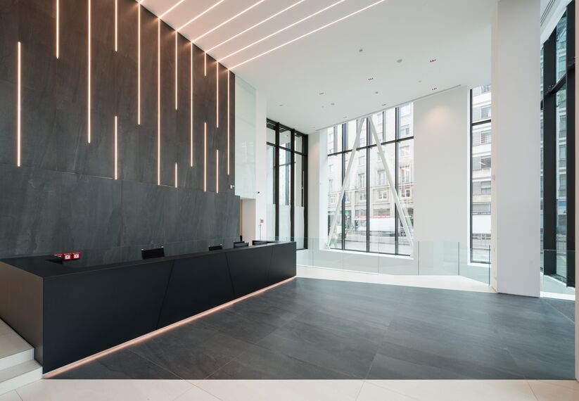 CW 60-SC Alumínium függönyfalak - Office building Office building Largo Augusto Milano található Milan, Olaszország