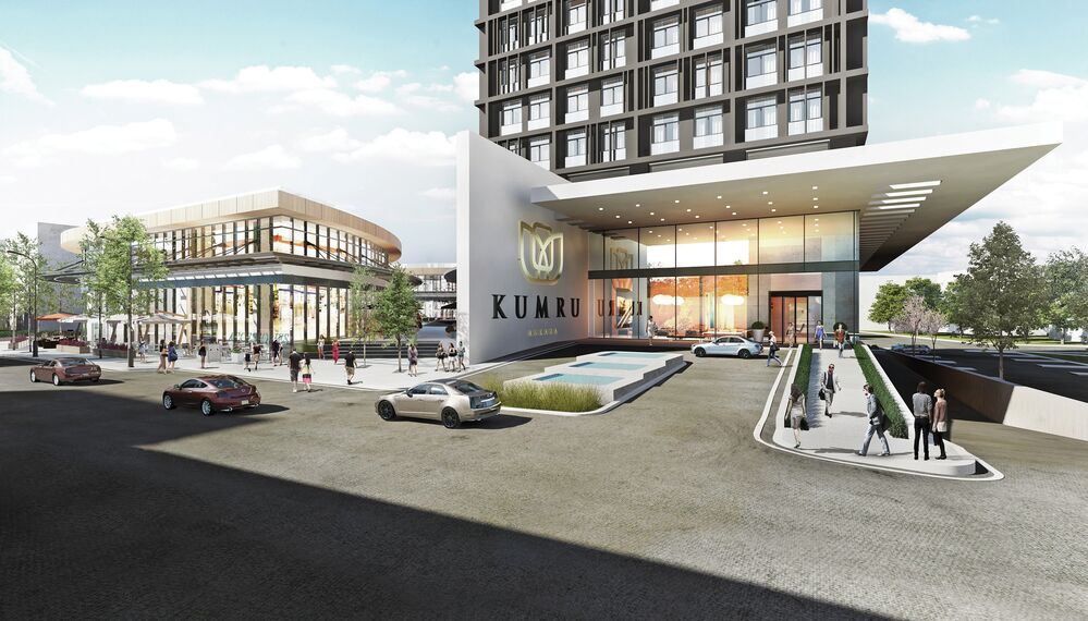 ConceptWall 50 Alumínium függönyfalak, ConceptSystem 68 Alumínium ablakok és ConceptSystem 59 Alumínium ablakok - Kuzu Kumru található Ankara, Törökország