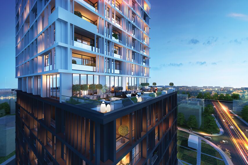 ConceptWall 50 Alumínium függönyfalak, ConceptSystem 68 Alumínium ablakok és ConceptSystem 59 Alumínium ablakok - Kuzu Kumru található Ankara, Törökország