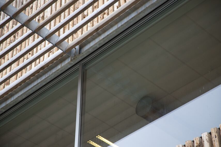 CS 38-SL Törölt rendszerek és SlimLine 38 Alumínium ablakok - Boarding school Children's Campus Zuidas található Amsterdam, Hollandia