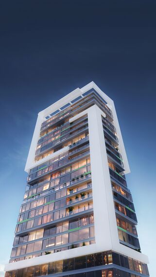 HiFinity Alumínium tolóajtók - Lakás komplexum Black Forest Building 11 található Shanghai, Kína