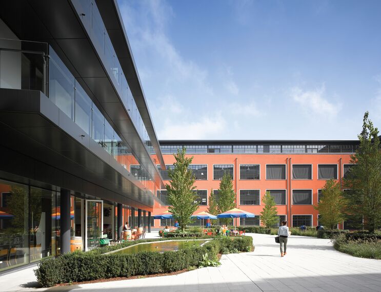 CS 38-SL Törölt rendszerek és ConceptSystem 77 Alumínium ablakok - Lakás komplexum 7even Gardens található Leuven, Belgium