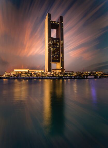 CP 96 Alumínium tolóajtók és CS 77 Fire Proof Alumínium ajtók - Four Seasons Hotel található Manama, Bahrein