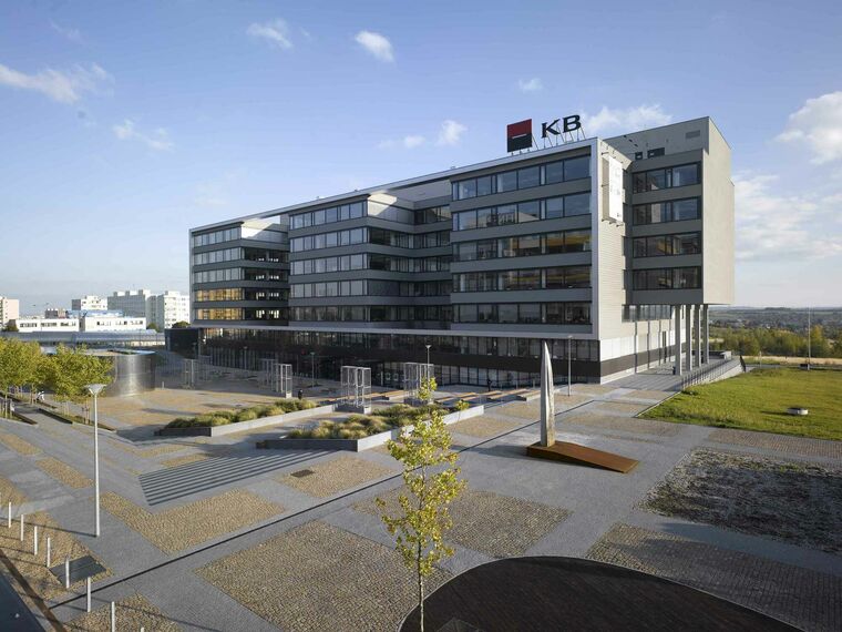 CS 86-HI (c) Törölt rendszerek és ConceptWall 50 Alumínium függönyfalak - Západní město - City West - Office Building található Prague, Csehország