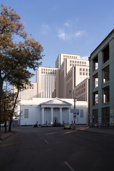 ConceptWall 50 Alumínium függönyfalak - Community centre Menorah Jewish Multifunctional Centre található Dnepropetrovsk, Ukrajna