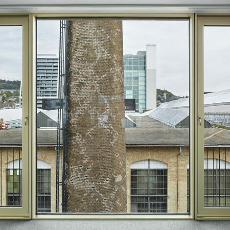 CS 86-HI (c) Törölt rendszerek és CW 65-EF Alumínium függönyfalak - Schiffbauplatz található Zürich, Svájc