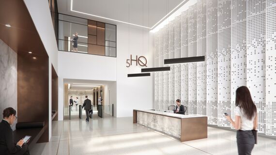 CS 86-HI (c) Törölt rendszerek és CW 50-SC Alumínium függönyfalak - Hanover Quay #5 található Dublin, Írország