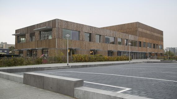 CS 38-SL Törölt rendszerek és SlimLine 38 Alumínium ablakok - Boarding school Children's Campus Zuidas található Amsterdam, Hollandia