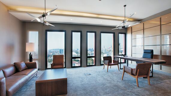 CW 50-SC Alumínium függönyfalak - Business center Lapishan található Istanbul, Törökország